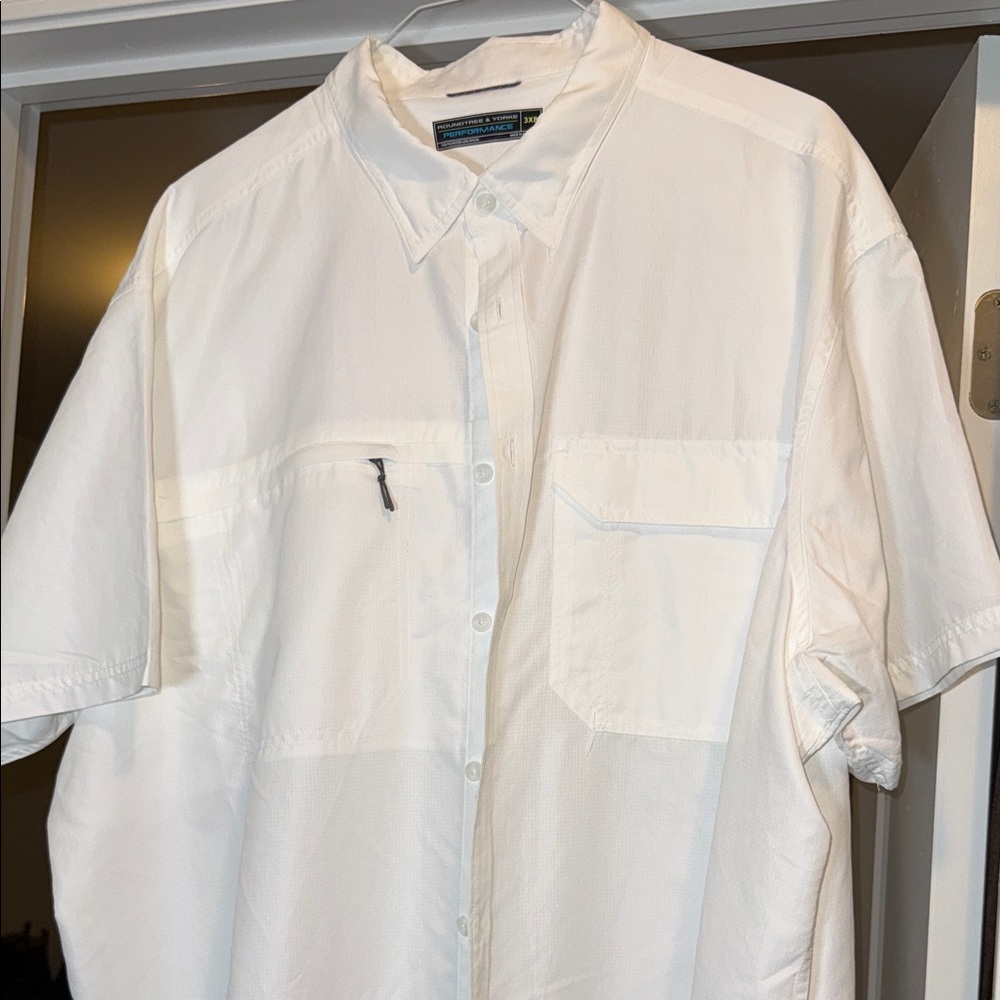 Roundtree & Yorke White Dress Shirt